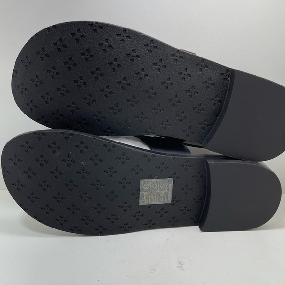 BNIB Patricia Nash leather sandal Black 7 - Picture 8 of 9